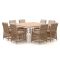 Manifesto Ortello/Linosa 160x160cm dining tuinset 9-delig