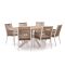 Manifesto Rivola/Fidenza 180cm ovaal dining tuinset 7-delig