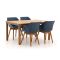 Hartman Sophie Studio/Liverpool 160cm dining tuinset 5-delig