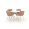 Hartman Le Soleil/Sora ø127cm dining tuinset 5-delig