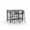 Forza Cali/ROUGH-X 135cm barset 5-delig stapelbaar
