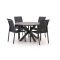 R&S Design Centallo/Fidenza ø 126cm dining tuinset 5-delig stapelbaar