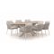 Bellagio Mineo/ROUGH-Y Ellips 240cm dining tuinset 7-delig
