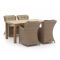 Intenso Milano/ROUGH-S 160cm dining tuinset 5-delig
