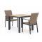 Manifesto Villongo/Fidenza 90cm dining tuinset 3-delig stapelbaar