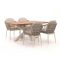 Bellagio Cupello/Induno Deens Ovaal 180cm dining tuinset 5-delig