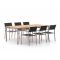 Bernstein Freiburg 220cm dining tuinset 7-delig stapelbaar