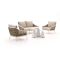 Apple Bee Milou/Tusa stoel-bank loungeset 4-zits 6-delig