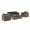 ROUGH-C stoel-bank loungeset 5-delig