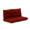 Madison Florance loungekussenset zit ca. 60x60cm rug ca. 60x40cm 4-delig