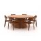 Bellagio Balba/Santa Severina ø180cm dining tuinset 7-delig stapelbaar