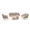 Apple Bee Milou/Tonga stoel-bank loungeset 5-delig 6-zits