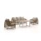 Manifesto Ortello/Fidenza lounge diningset 4-delig 5-zits