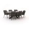 Bellagio Mineo/Induno Ellips 240cm dining tuinset 7-delig