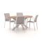 Bellagio Dranera/Fidenza ovaal 180cm dining tuinset 5-delig stapelbaar
