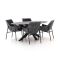 Manifesto Novara/Furato ellips 200cm dining tuinset 5-delig