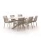 Bellagio Marudo/Furato ellips 240cm dining tuinset 7-delig stapelbaar