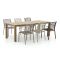 Apple Bee Hawaii/ROUGH-S 220cm dining tuinset 7-delig stapelbaar
