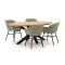 Hartman Delphine/Stephanie 200cm dining tuinset 5-delig