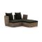 ROUGH-B chaise longue loungeset 3-delig