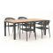 Manifesto Belpasso/Linosa 180cm dining tuinset 5-delig stapelbaar