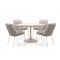 SUNS Punta/Nova ø120cm dining tuinset 5-delig