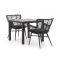 Intenso Asti/Fidenza 90cm dining tuinset 3-delig