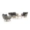 Intenso Stila/ROUGH-K stoel-bank loungeset 5-delig