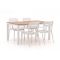 Forza Vico/Fidenza 160cm dining tuinset 5-delig stapelbaar