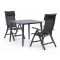 Bellagio Lugo/Sora 90cm dining tuinset 3-delig