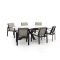 Bellagio Vezzano/Induno Ellips 240cm dining tuinset 7-delig