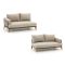 Bellagio Esenta loungemodule linkerarm + rechterarm 167cm