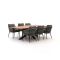 Bellagio Mineo/Induno Deens Ovaal 240cm dining tuinset 7-delig