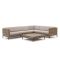 ROUGH-D hoek loungeset 5-delig