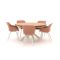 Harman Le Soleil Element/Stephanie ø150cm dining tuinset 6-delig