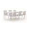 R&S Design Altea/Veneto 220cm dining tuinset 7-delig stapelbaar