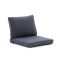 Madison loungekussenset luxe zit 60x60cm rug 60x40cm 2-delig