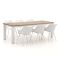 SUNS Vasca/Lagundo 230cm dining tuinset 7-delig