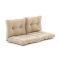 Madison Florance loungekussenset zit ca. 60x60cm rug ca. 60x40cm 4-delig
