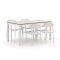 Bellagio Valli/La Fonte 160cm dining tuinset 5-delig