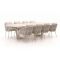 SUNS Dolce/Palermo 280cm dining tuinset 9-delig