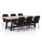 Tierra Outdoor Liv/Bresimo 260cm dining tuinset 7-delig stapelbaar