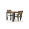 Bellagio Fidenza 90cm dining tuinset 3-delig stapelbaar