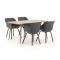 Hartman Sophie Element/ROUGH-K 160cm dining tuinset 5-delig