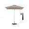 Shadowline Push-up parasol 240x240cm
