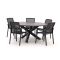 Bellagio Dranera/Ferrone ø150cm dining tuinset 6-delig stapelbaar