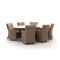 Intenso Adriano/Furato ellips 240cm dining tuinset 7-delig