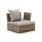 ROUGH-B lounge eindmodule met arm 105cm