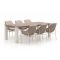 Manifesto Novara/ROUGH-X 240cm dining tuinset 7-delig
