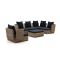ROUGH-B hoek loungeset 6-delig